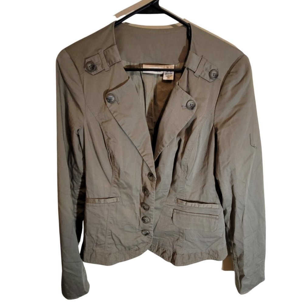 DKNY Green Blazer Jacket L